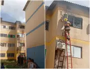 Incêndio em apartamento de Boa Vista obriga evacuação de moradores