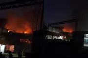 Incêndio em fábrica de Cerquilho é controlado sem feridos após falha mecânica