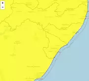 INMET emite alerta de chuva para todas as cidades de Alagoas com risco de alagamentos