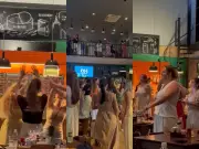 Mães celebram volta às aulas com festa privada em bar de Palhoça, Santa Catarina