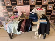 Mulher é presa por furtar mercadorias de três lojas no Centro de Taiobeiras