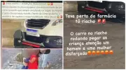 Mulher tem carro falsamente vinculado a sequestro de crianças em Fortaleza e sofre ameaças