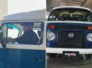 Neymar recebe Kombi 'Filomena' restaurada por R$ 250 mil como presente de aniversário