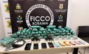 Operação da Ficco apreende 38 kg de drogas, R$ 46 mil e armas em Boa Vista