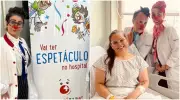 Palhaços levam carnaval para hospitais públicos de São Paulo com bloco especial