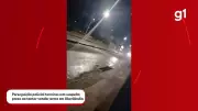 Perseguição policial com tiros termina com prisão de suspeito por venda de arma em Uberlândia