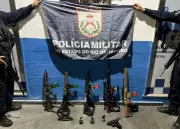 PM apreende fuzis e prende seis após confronto entre facções no Morro do Chaves, no Rio
