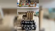 Polícia apreende bebidas falsificadas e fogos frios em operação em Santa Salete (SP)