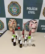 Policiais Fantasiados de 'La Casa de Papel' Prendem Jovem por Tráfico em Paraíba do Sul