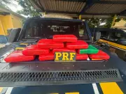 PRF apreende 11,7 kg de supermaconha em ônibus e prende suspeito no Pará