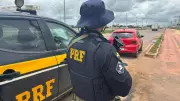 PRF recupera veículo furtado em Açailândia durante fiscalização na BR-010 no Maranhão