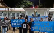 Protesto em Ibertioga por jovem morto a facadas no carnaval: família pede justiça
