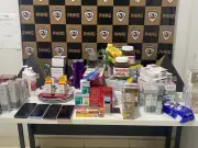 Quadrilha especializada em furtos a farmácias é presa pela PM em Timóteo, MG