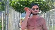 Ricky Martin desembarca no Rio de Janeiro e compartilha momentos em Ipanema