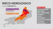Rio de Janeiro mantém alerta para chuvas fortes com risco hidrológico alto