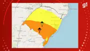 RS em alerta: frente fria traz risco de tempestades com vento forte e granizo