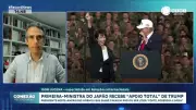 Trump oferece 'apoio total' à primeira-ministra japonesa Sanae Takaichi
