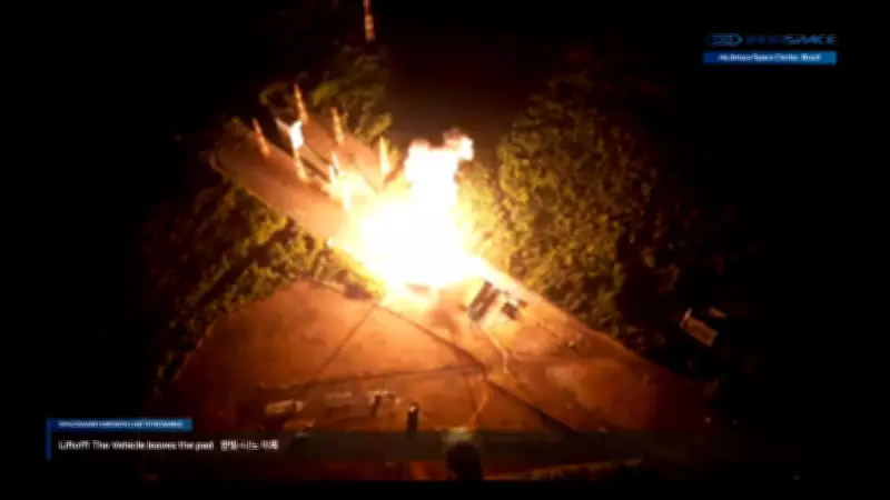 Foguete comercial sul-coreano explode após lançamento no Brasil por erro de montagem