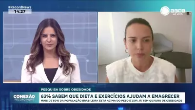 63% dos brasileiros acreditam que dieta e exercícios são suficientes para emagrecer