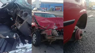 Acidente e Furto na Estrada de Ribamar: Motorista Ferido e Carro Depredado