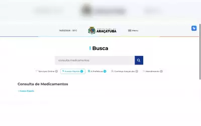 Araçatuba lança ferramenta online para consulta de medicamentos na rede municipal