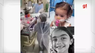 Bebê que recebeu coração de menina do Piauí deixa UTI; mãe cumpre promessa de joelhos