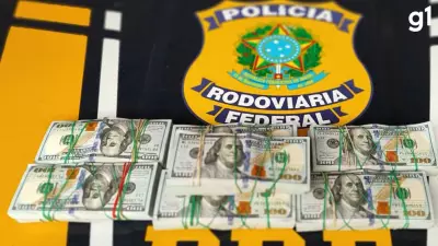 Casal é preso com 140 mil dólares escondidos em compartimento de carro no Rio Grande do Sul