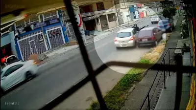 Ciclista é atropelado por carro em alta velocidade e motorista foge sem prestar socorro em Curitiba