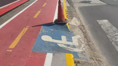 Ciclofaixa em Cachoeirinha gera críticas por comprometer acessibilidade e segurança