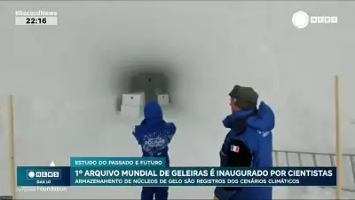 Cientistas inauguram primeiro arquivo mundial para preservar núcleos de gelo
