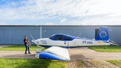Comandante Alexandre Frota inicia volta ao mundo em avião monomotor com parada no Piauí
