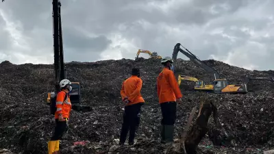 Deslizamento em aterro na Indonésia mata 7 e mobiliza centenas de resgatistas