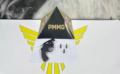 Discussão por ar-condicionado termina com prisão e apreensão de arma em Curvelo