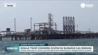 Donald Trump avalia ocupação ou bloqueio de ilha iraniana para pressão geopolítica