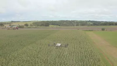 Drones revolucionam segurança e precisão na pulverização agrícola no sul de Goiás