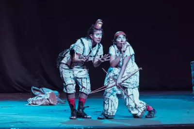 Dupla de palhaças apresenta espetáculo gratuito 'Semi-breve' em Santarém