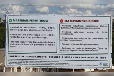 Ecoponto do Jardim Sabará reabre em Presidente Prudente após nove meses fechado