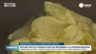 Estudo da Unicef revela fatores que levam famílias brasileiras a consumirem ultraprocessados