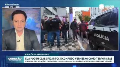 EUA podem classificar PCC e Comando Vermelho como terroristas; Brasil tenta evitar