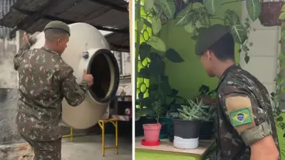 Exército e agentes de saúde combatem dengue em Jundiaí após encontrar focos em casas