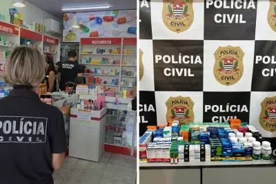 Farmacêutico é preso em SP por venda ilegal de remédios psiquiátricos e para emagrecer