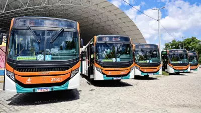 Fortaleza moderniza frota de ônibus com 120 veículos climatizados e sustentáveis