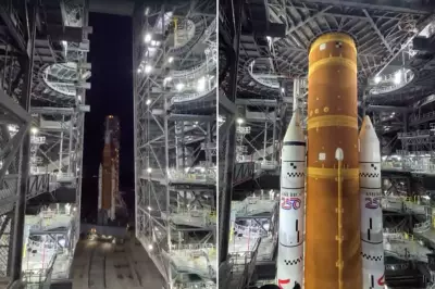 Fotógrafo brasileiro registra foguete da Nasa entrando no maior prédio de um andar do mundo