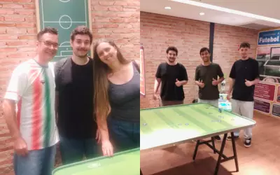 Futebol de botão resgata laços familiares e vira tradição semanal em Ribeirão Preto