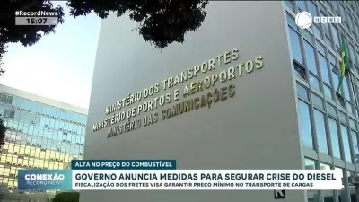 Governo anuncia fiscalização eletrônica de fretes para conter crise do diesel