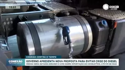 Governo propõe zerar ICMS sobre importação de diesel para evitar crise até maio