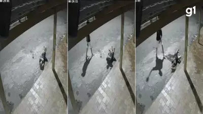 Homem embriagado é agredido com tijolo em calçada de Corinto; agressor é preso