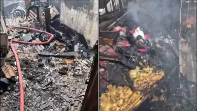 Incêndio consome casa com acúmulo de recicláveis em Ipatinga; animais são resgatados