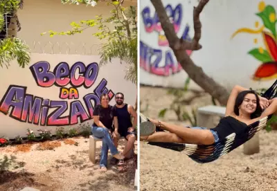 Influenciador lidera mutirão e transforma beco em área de convivência em Palmas