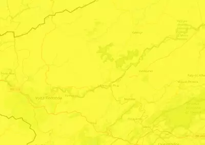 Inmet emite alerta amarelo para chuvas intensas no Sul do Rio e Costa Verde